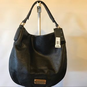 💯 MARC by Marc Jacobs New Q Hiller Hobo Bag-BLK